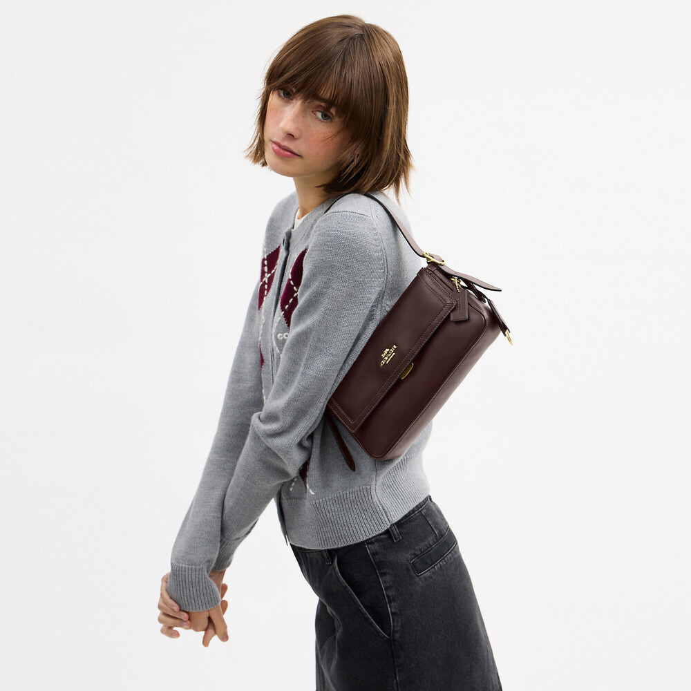 Coach Outlet Etta Small Flap Shoulder Bag